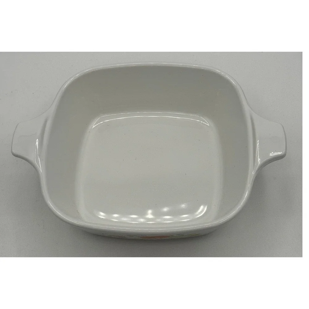Corning Ware Wildflower Petite Casserole Dish P-43 Holds 1 3/4 Cups